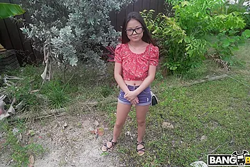 Tyler Steel, Lulu Chu Chinese Cutie Fucked On The Bus / 3.7.2019 - porn video