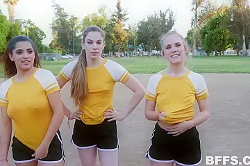 Gabriela Lopez, Natalie Knight And Bobbi Dylan In Track And Feel - porn video
