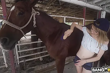 Johnny The , Kristy May Kristy May Rides A Stallion / 10.12.2019 - porn video