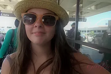 Pack Your Bags Because You And Cali Are Going To Hawaii - Caley Hayes - porn video
