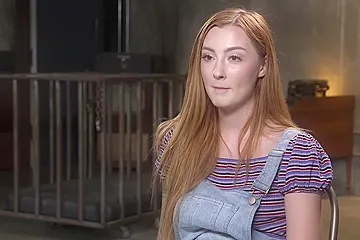 Redheaded Girl Next Store Megan Winters Fucked In Brutal Rope Bondage! - porn video