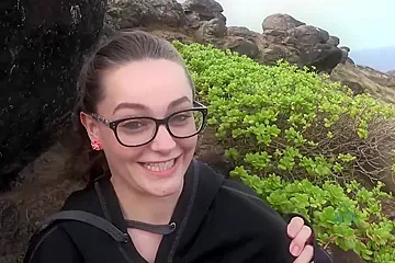 Everywhere You Go, Aften Wants Your Cock. With Aften Opal - porn video