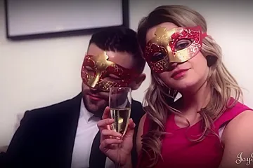 Emma Leigh, Ava Austen And Carly Rae Summers - The Invitation Behind The Scenes - porn video