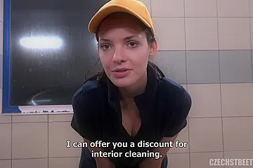 Sexy Washer Got Extra Money - porn video