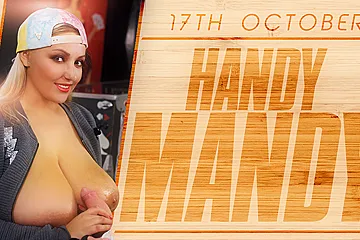 Handy Mandy - Huge Boob Blonde - Krystal Swift - porn video
