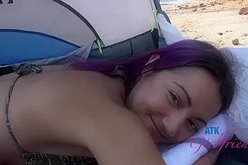 Lily Adams Nicholas Beach 2 - porn video