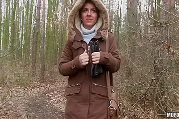 Sasha Zima Euro Cutie Banged Outdoors - porn video
