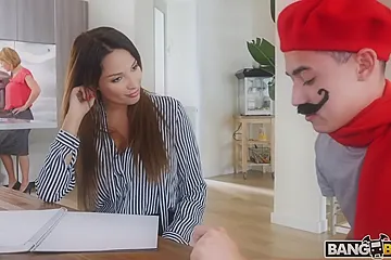 Juan Fucks The Hot French Teacher - porn video