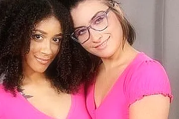 Angeline Red And Arianna Aimes In Interracial Lesbian Party - porn video