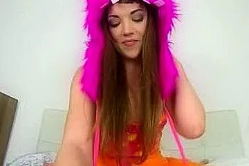 Alisha Rage - Virtual Reality Cosplay With Fuzzy Monster - porn video