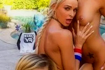 Haley Reed, Morgan Lee And Emma Hix - Foursome Vr Porn Sex - porn video
