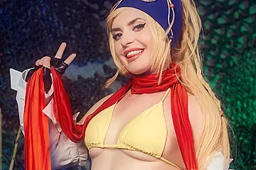 Parody And Protagonist Pussy Drilling With Final Fantasy - porn video