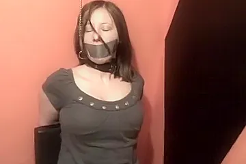 Collared To The Ceiling - porn video