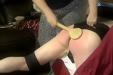 Birthday Spanking May 28/21 ( Bath Brush ) - porn video