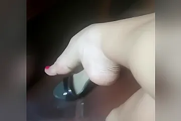 My Sexy Colleague Dangles Her High Heel Shoe During The Meeting - porn video