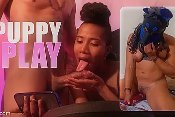 Jet Setting Jasmine And King Noire - Puppy Play Spy On Halo - porn video