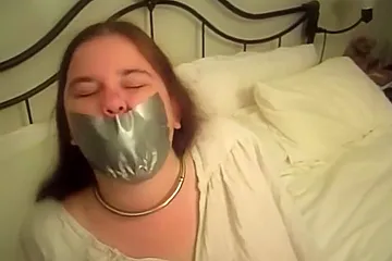 Struggling To Get The Tape Gag Off - porn video