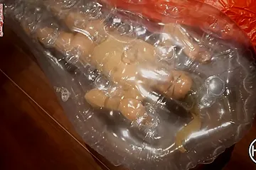 Inflatable Tube Bondage - porn video