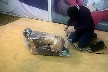 Katharina Put To Vacuum Bag - porn video