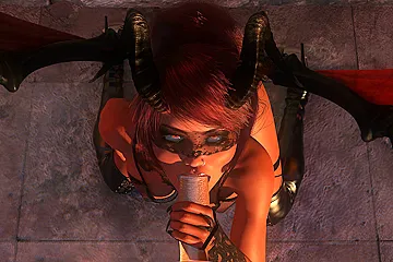 Succubus Drains You (ray-traced Pov Cgi Bj 3d 5k) - Cgi Girl - porn video