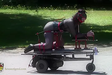 Forced Orgasm On The Move - porn video