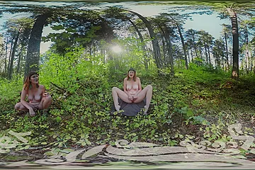 Sosha Getting Off In The Forest - porn video