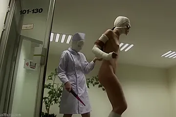 Zapped Pony Girl Crying In Mental Institution - porn video