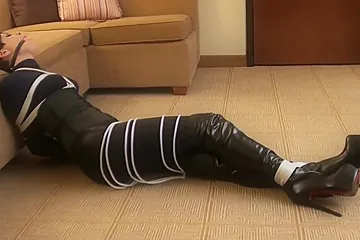 Leather Boots And Ropes - porn video