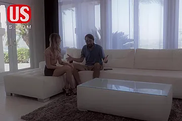 Husband Watches Stud Fuck His Hot Wife - porn video