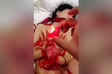 Bondage Fuck With Candle Wax - porn video