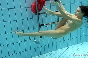 Cute Petite Babes In The Pool Anna And Adriana - porn video