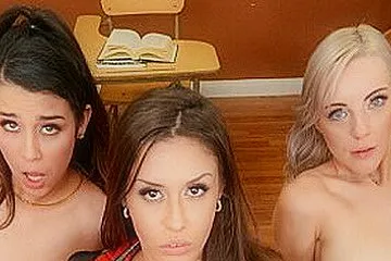 The students 18+ Of Lust With Jamie Jett, Sam Shock And Kylie Rocket - porn video