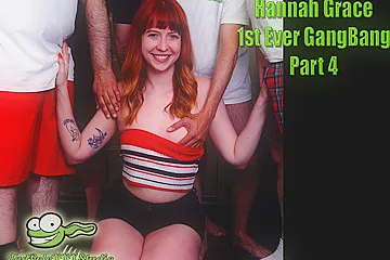 1st Ever Gangbang Part 4 With Hannah Grace - porn video