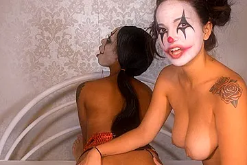 Claudia Bavel And Lola Marie In Vr Halloween Demons Fucking Your Fear - porn video