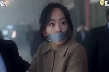 Korean Girl Gagged 03 [silver Duct Tape] - porn video