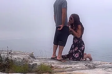 Day At The Ocean And She Just Couldn’t Keep Her Clothes On! Fucked Me On The Beach - porn video