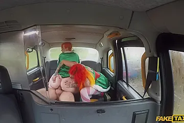 Azura Alii And Alexxa Vice - Wild Sluts Azura Ali And Getting Fucked Hard In The Taxi - porn video