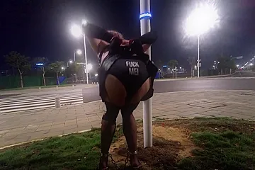 Public Self-bondage Placement （11） - porn video