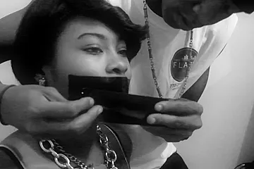 Ebony Gagged - porn video