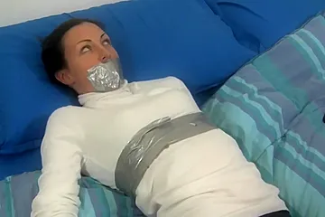 Tiffany Self Bondage With Surprises P1 - porn video