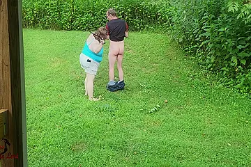 An Outdoor Spanking - porn video
