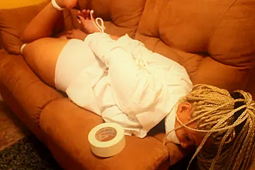 Ebony Gagged - porn video