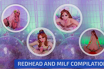 Lacy Lennon, Bridgette B And Delilah Day In Redhead And Milf Compilation - porn video