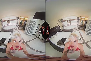 Marilyn Blonde In Blonde Latina Gets Fucked Hard - porn video