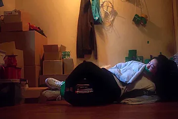 Korean Girl Tape Gagged - porn video
