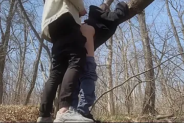 Took The Whore To The Forest And Fucked Her - porn video