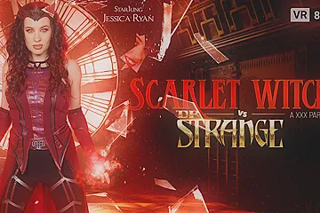 Jessica Ryan - Scarlet Witch Vs Dr. Strange (a Xxx Parody); Hd Cosplay - porn video
