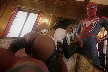 Spideypool Xxx: An Axel Braun Parody Scene 4 Ana Foxxx P3 - porn video
