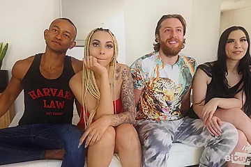 4 Amateur teens Celebrate A Cumshot Like Its The World Cup! (18+) - porn video