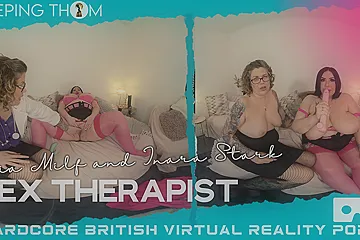 Mia Milf And Inara Stark In Sex Therapist - porn video